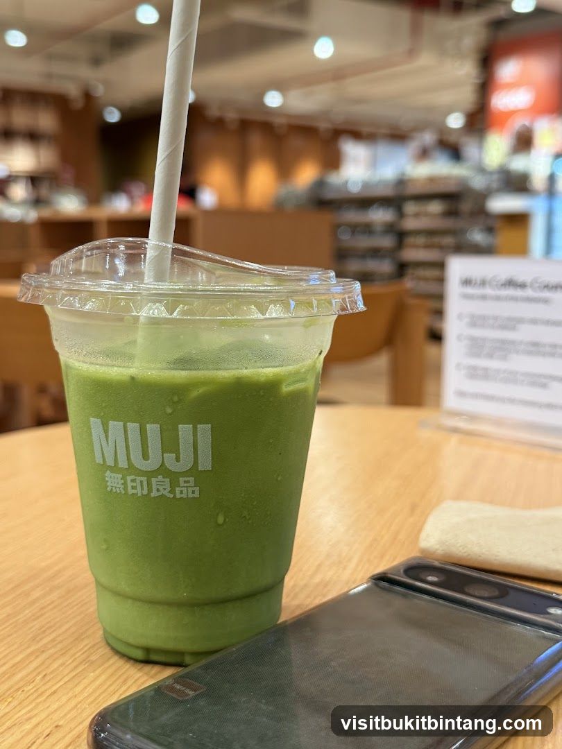 Muji Matcha Drink