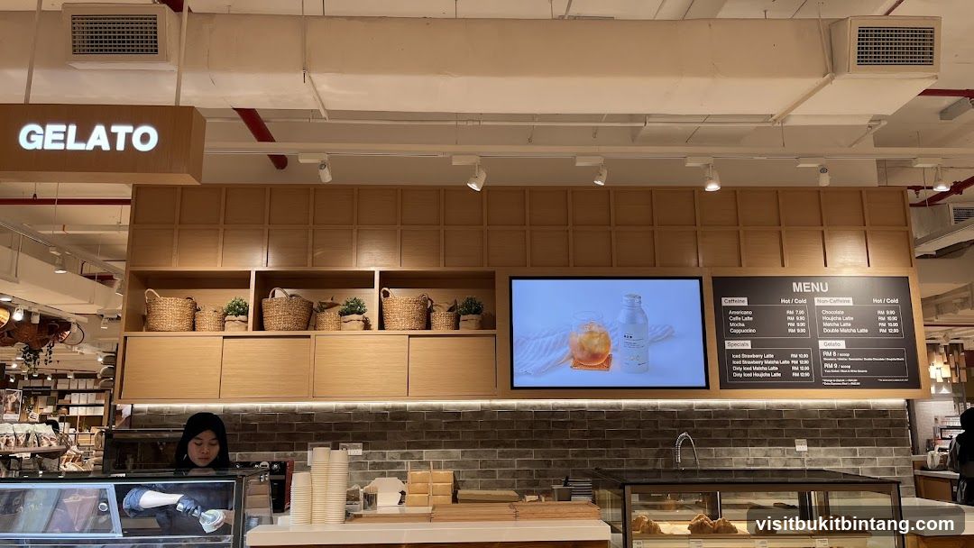 Gelato Shop Counter