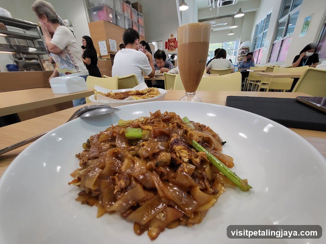 Food and Drink in a Cafeteria
