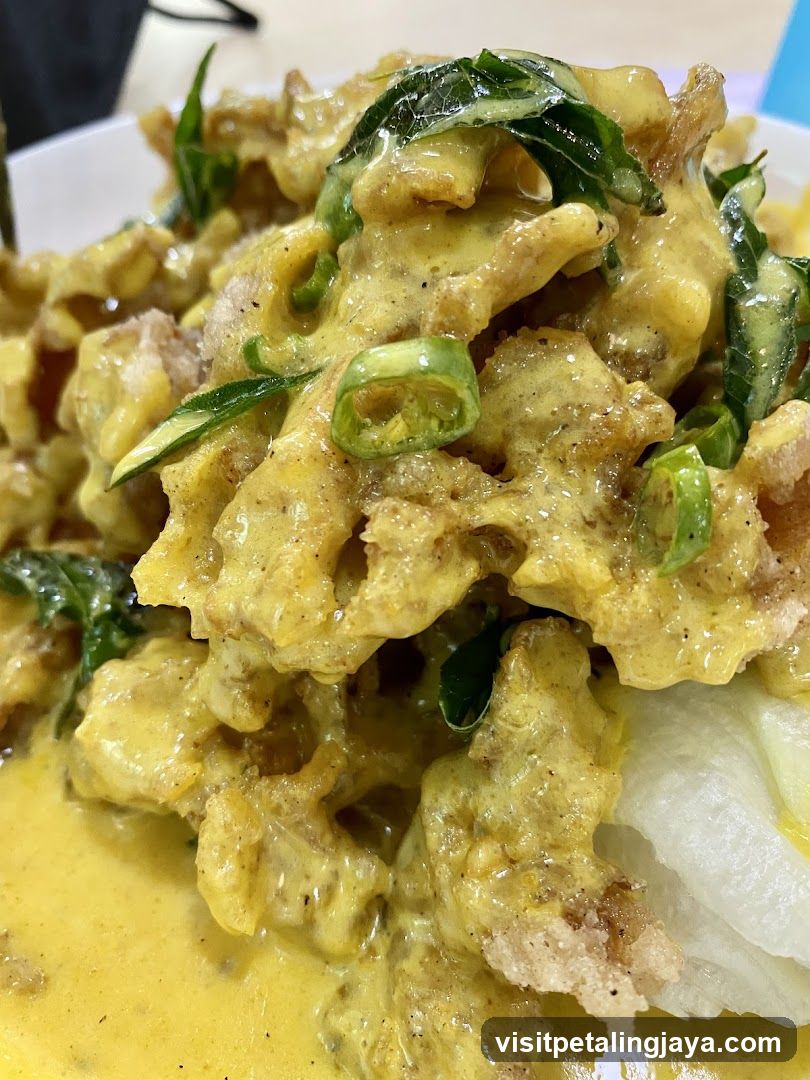 Curry Dish with Greens and Onions