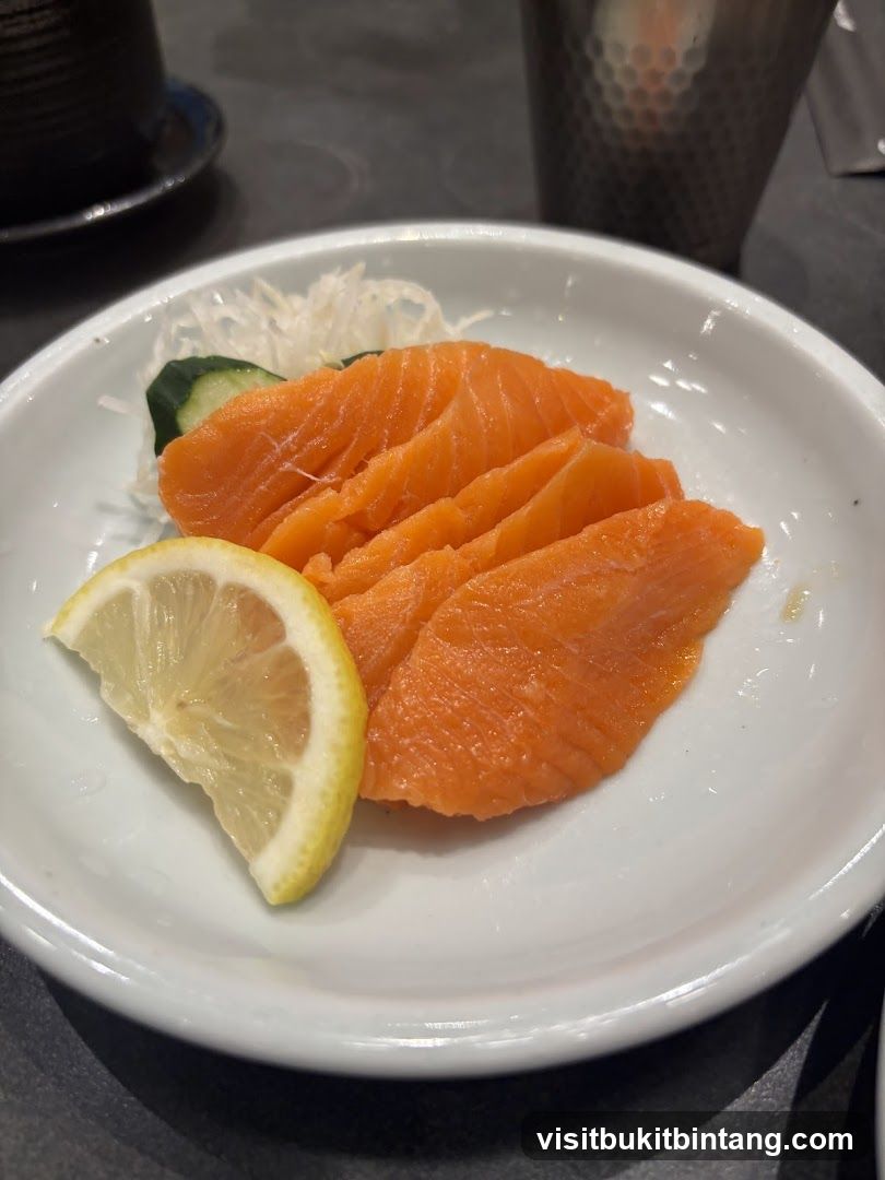 Salmon Sashimi