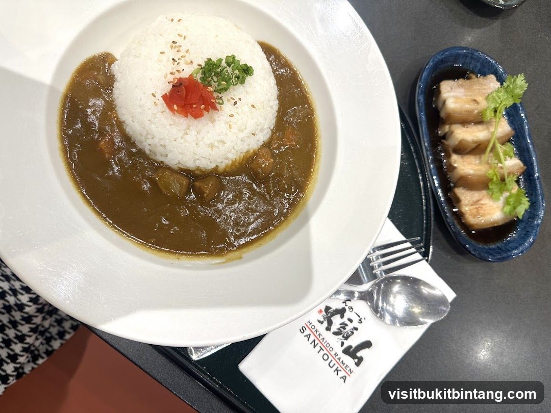 Curry Rice and Pork Belly