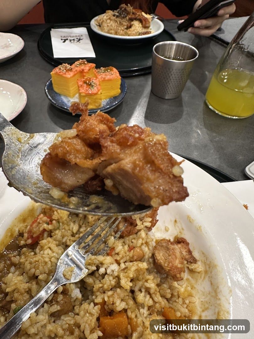 Fried Chicken and Rice