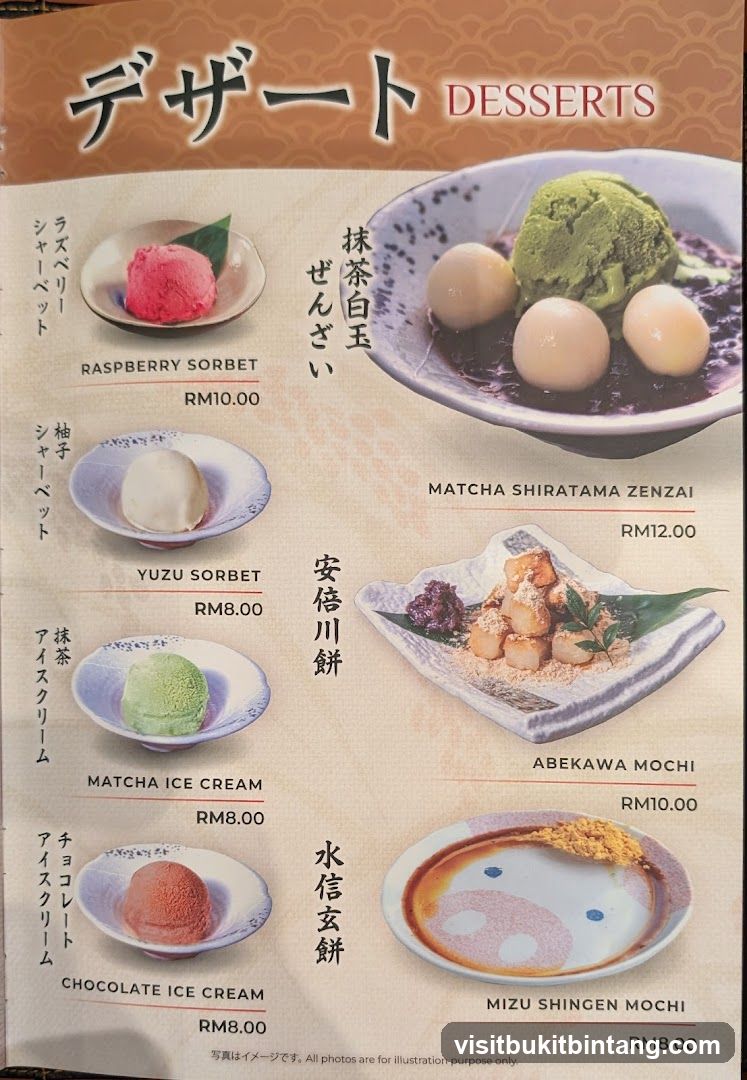 Desserts