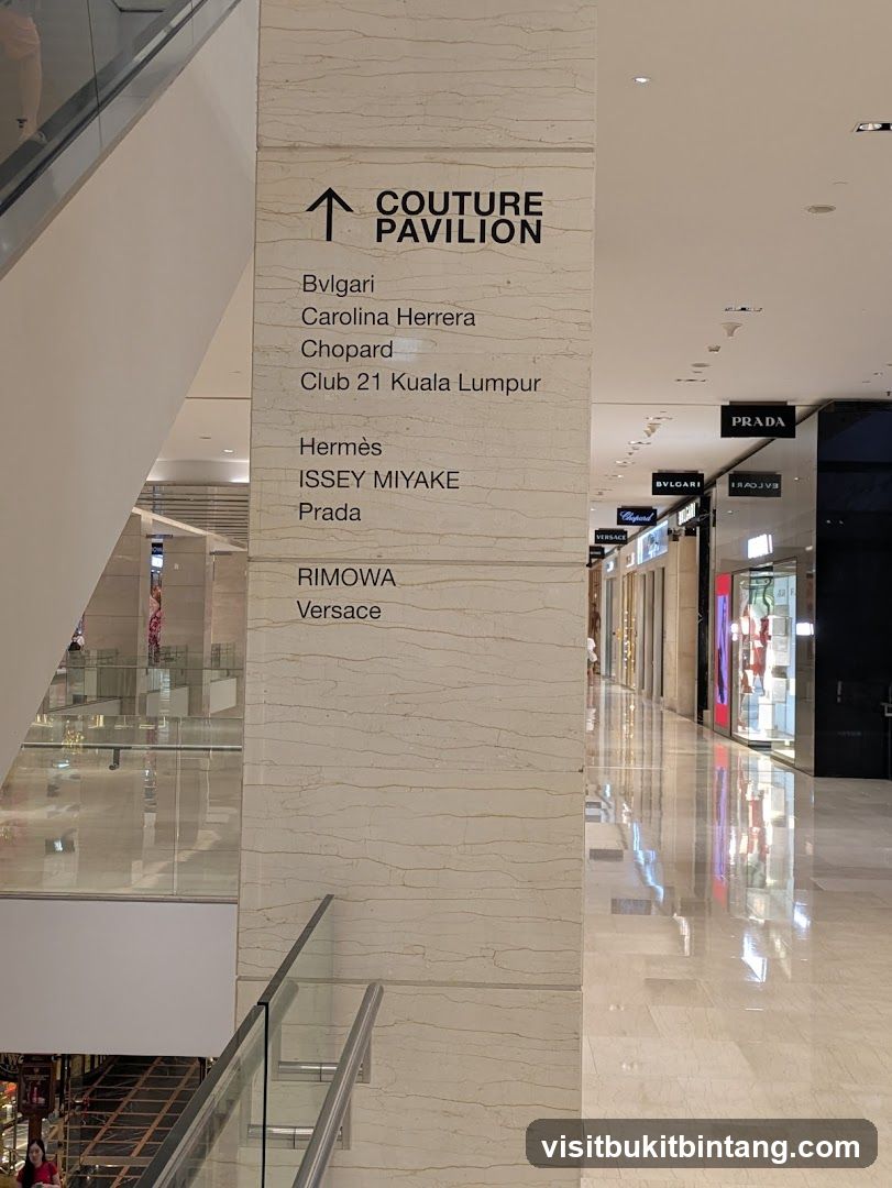 Mall Directory Sign