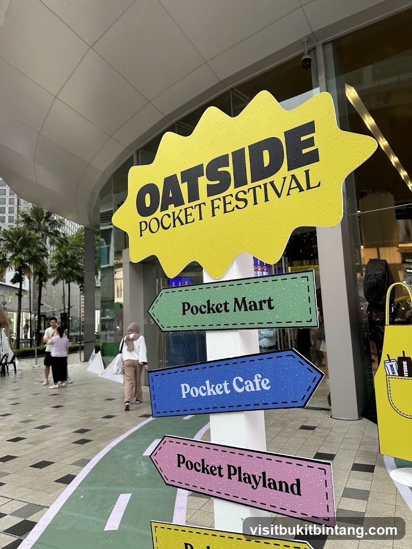 OATSIDE Pocket Festival Signage