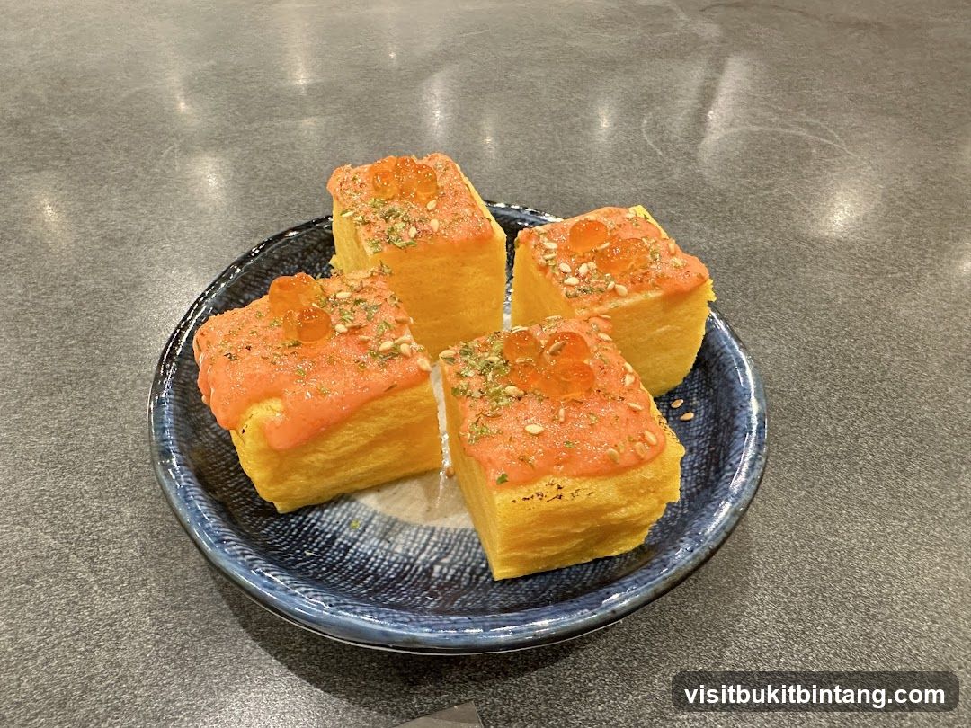 Tamagoyaki with Salmon Roe