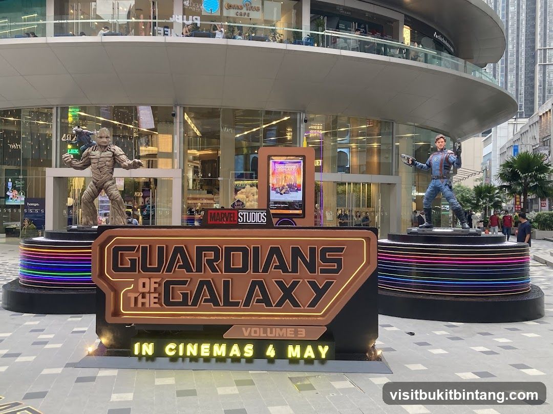 Guardians of the Galaxy Volume 3 promotional display