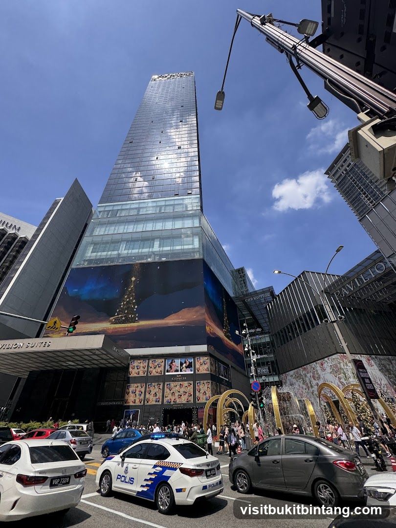 Busy City Street with Tall Buildings