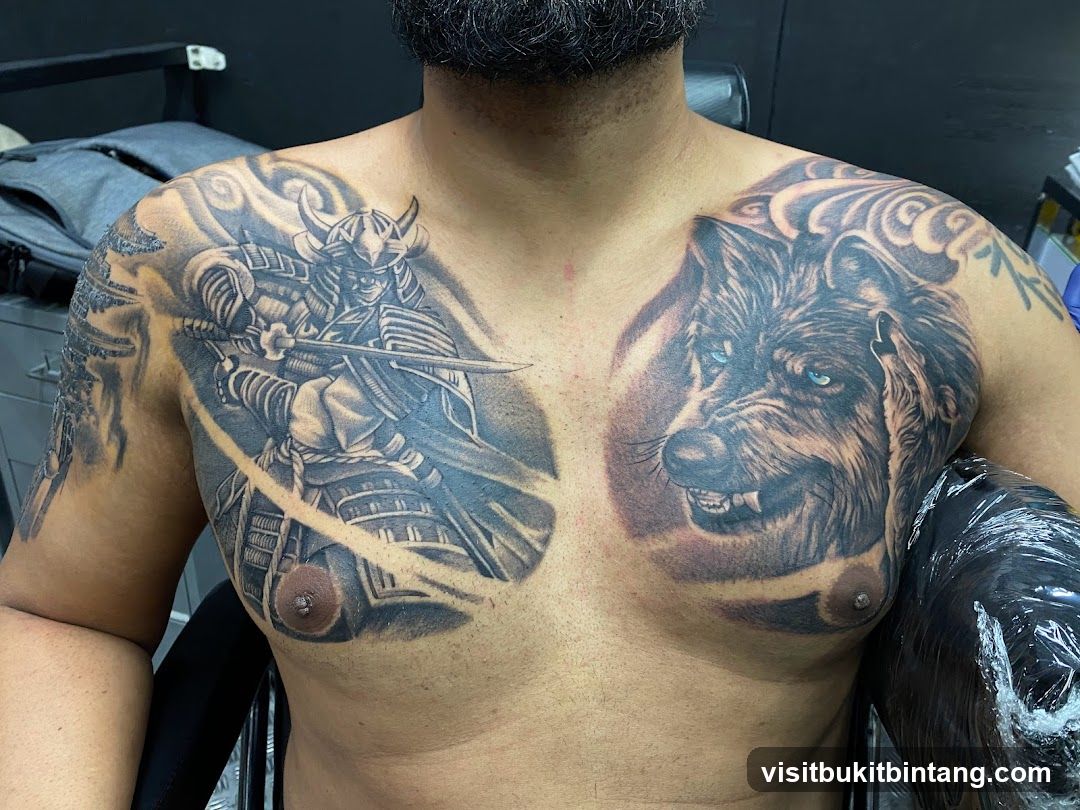 Chest Tattoo