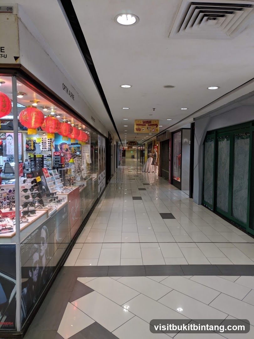 Indoor Shopping Mall Corridor