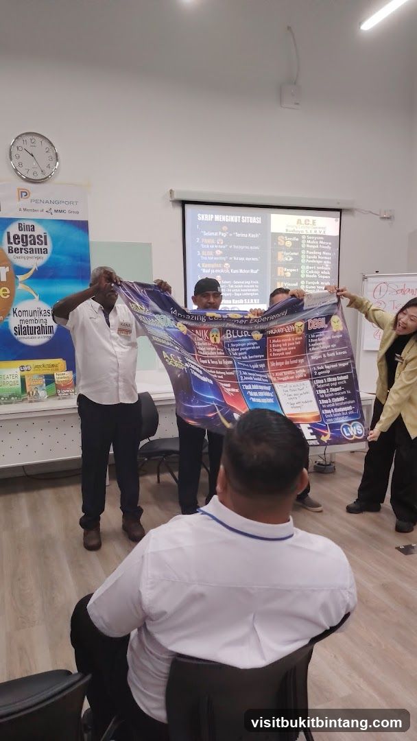 Presentation with a Banner