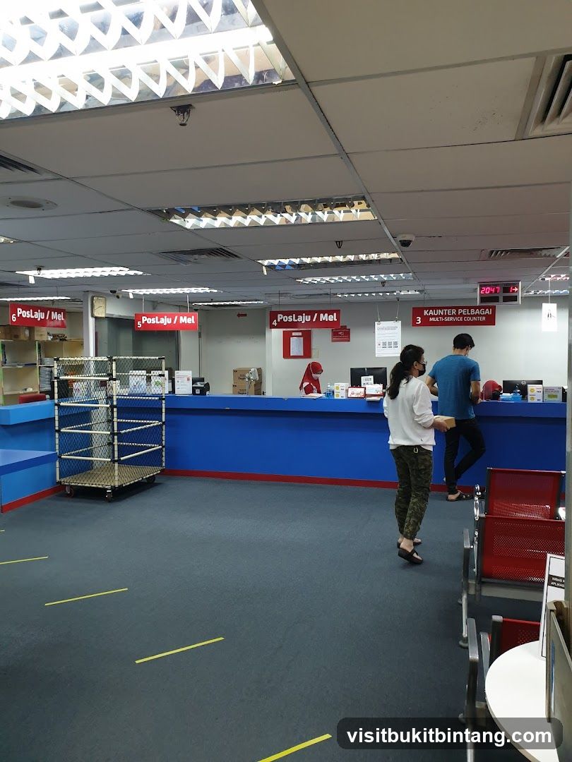 Post Office Service Counter