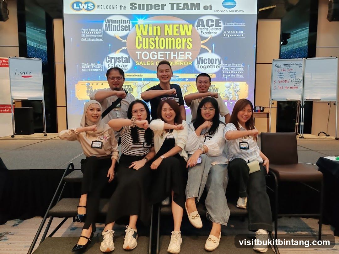 Team posing for a photo