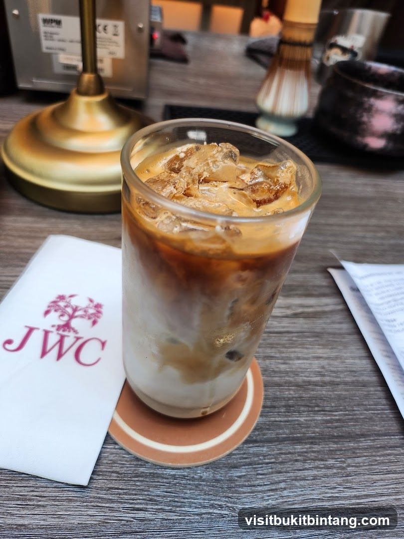 Iced Coffee with Logo Napkin