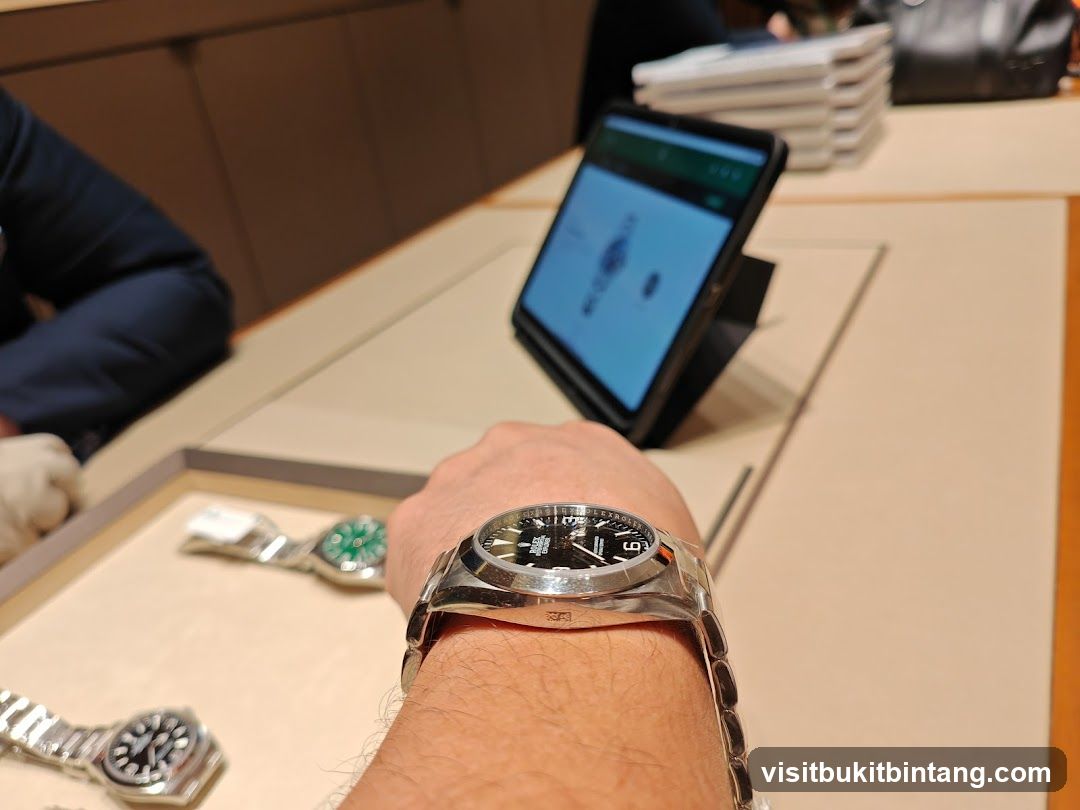Watches on Display