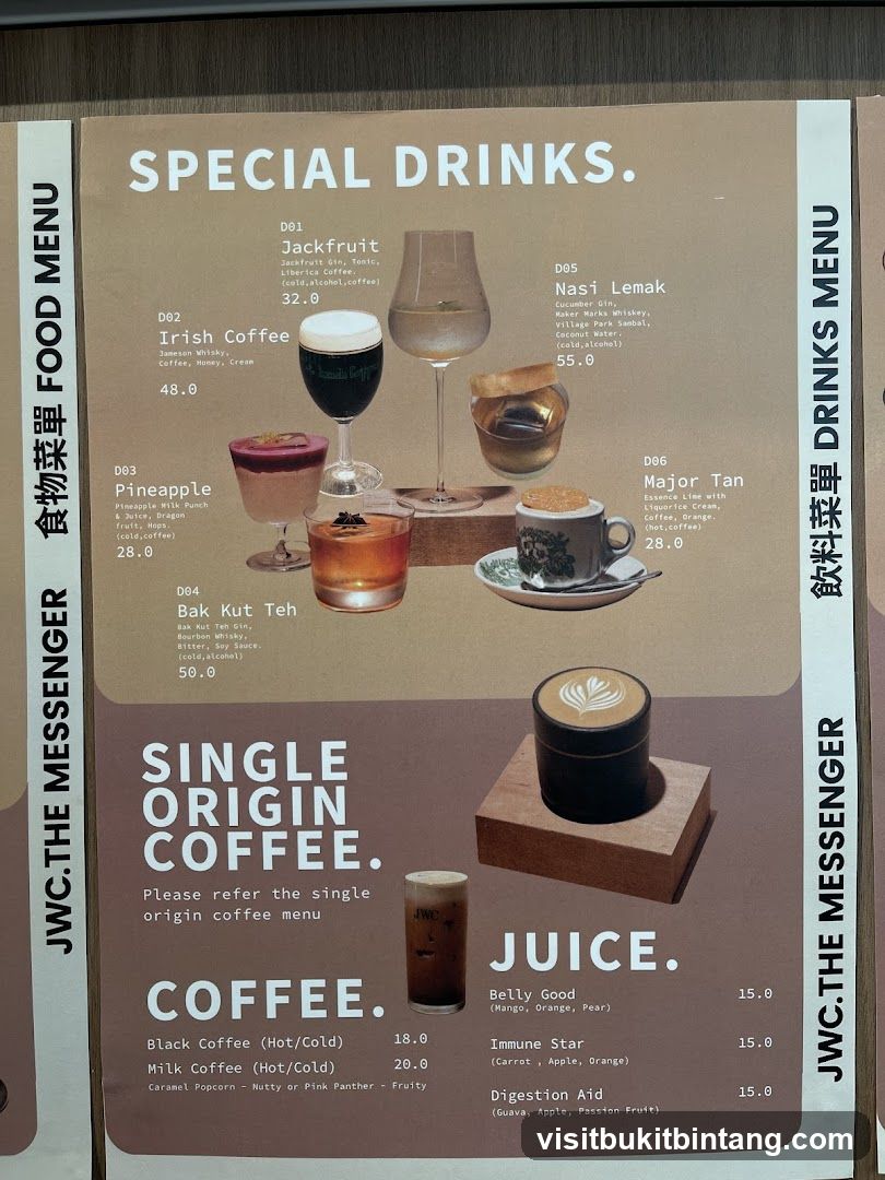 SPECIAL DRINKS.