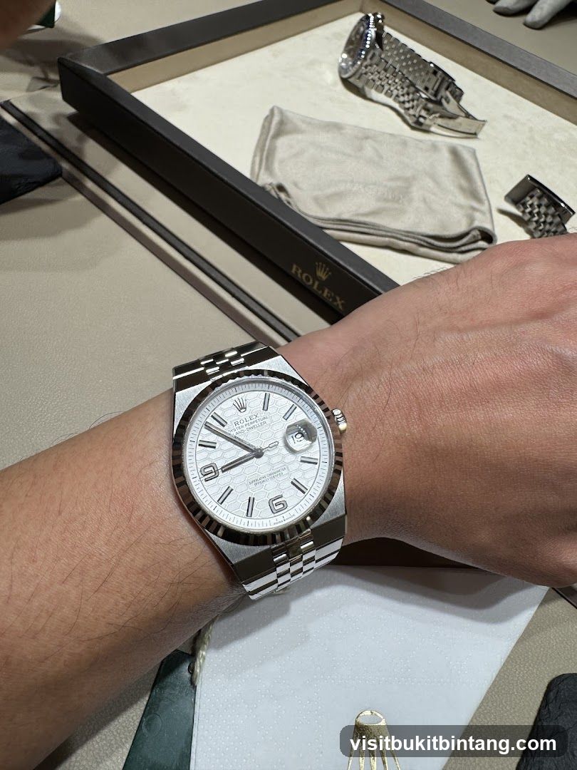 Rolex Watch on Wrist