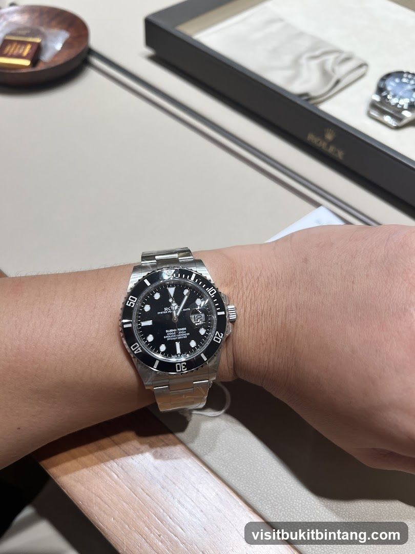 Rolex Watch on Wrist