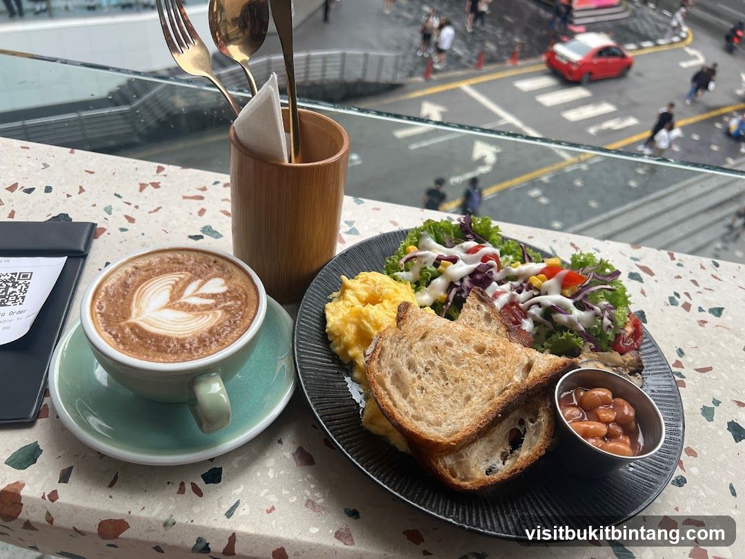 Breakfast Plate and Coffee