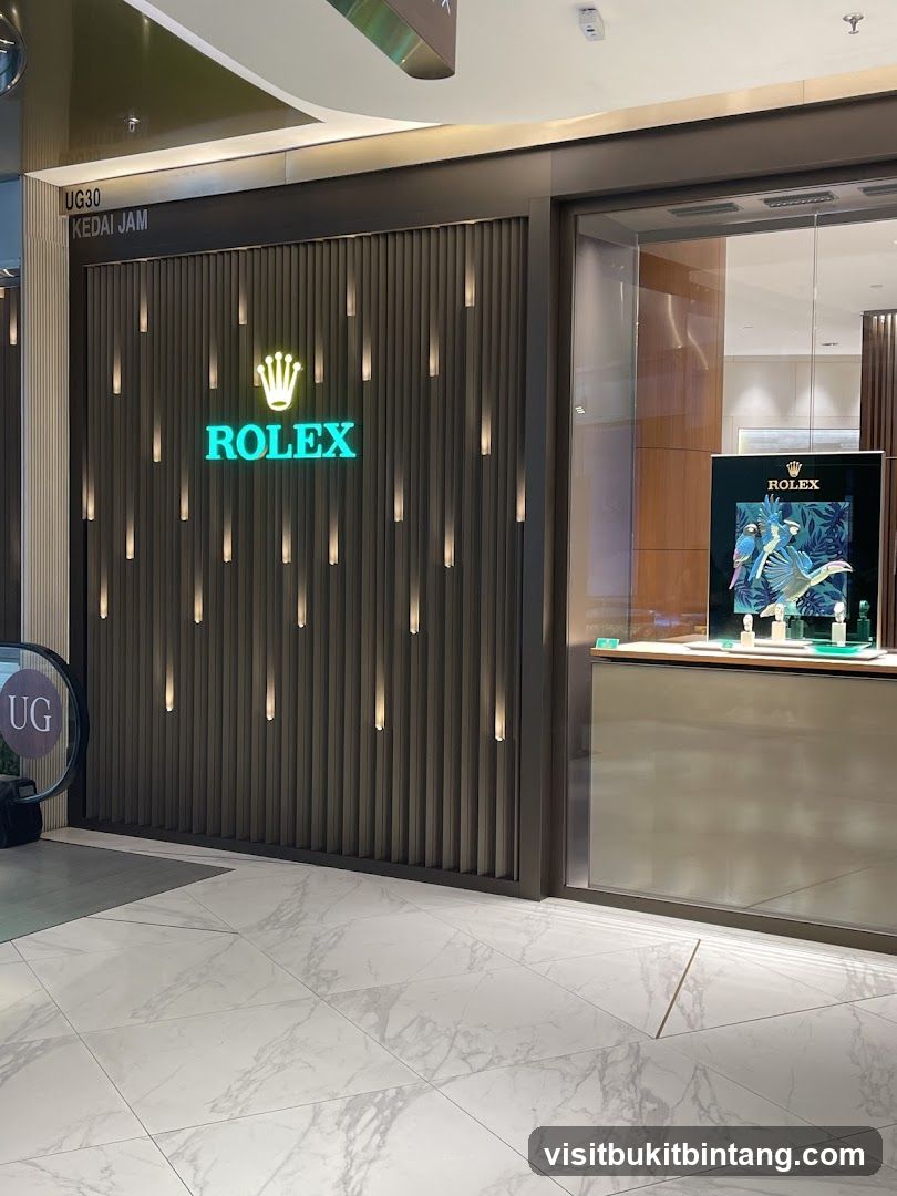 Rolex Storefront