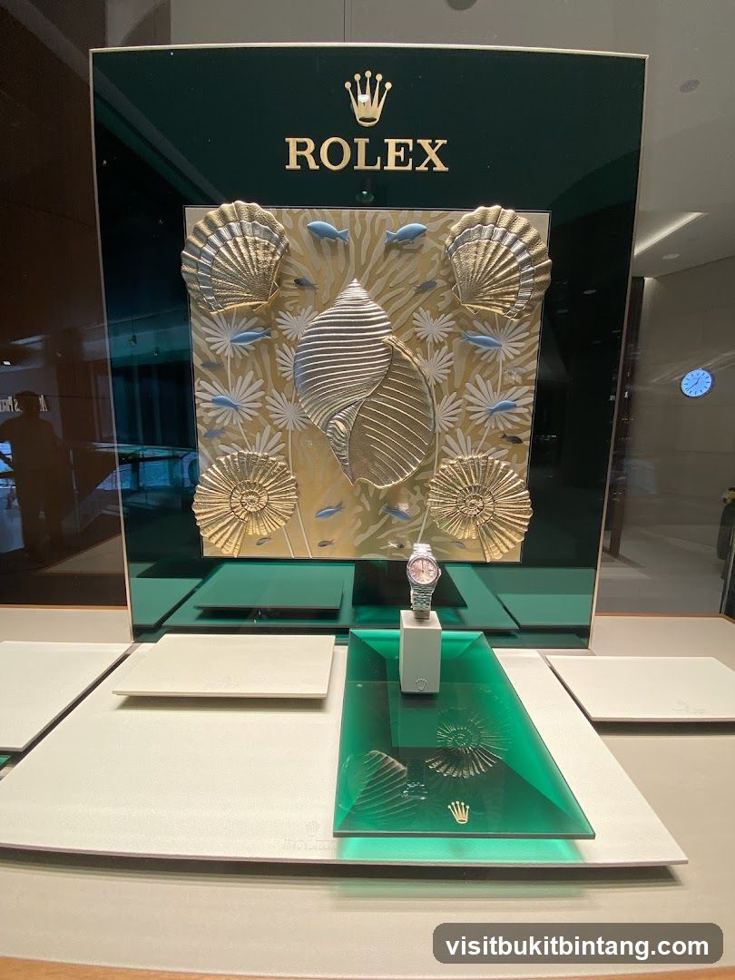 Rolex Display Window