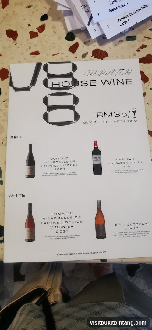 Curated House Wine