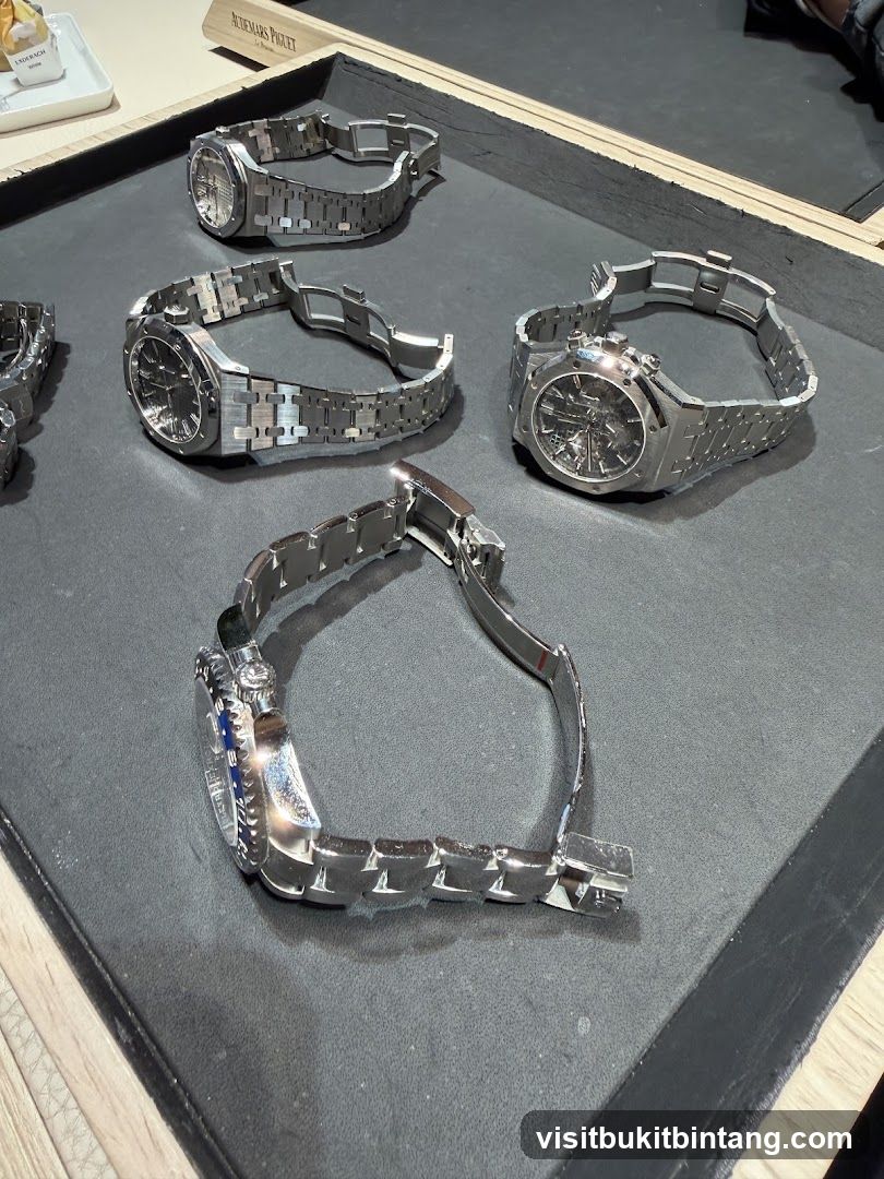 Luxury Watches Display