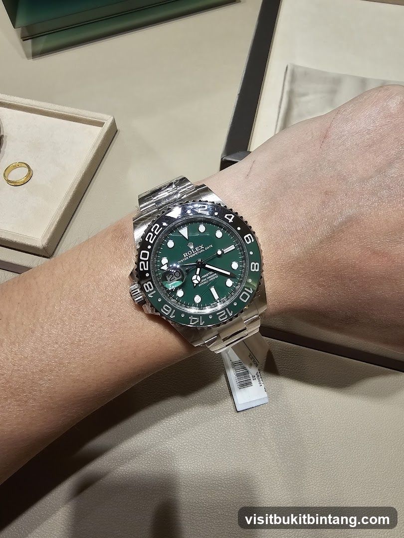 Rolex Watch on Wrist