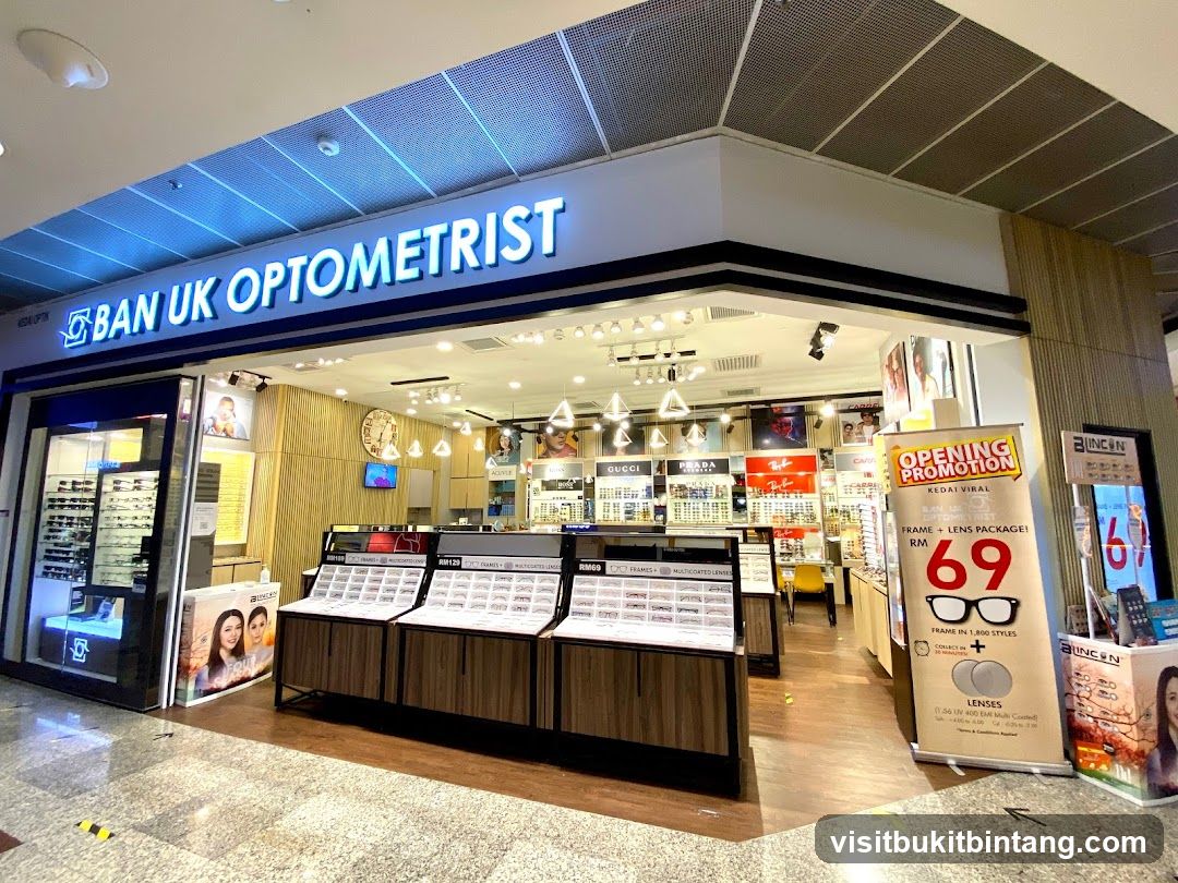 Ban UK Optometrist - Berjaya Times Square