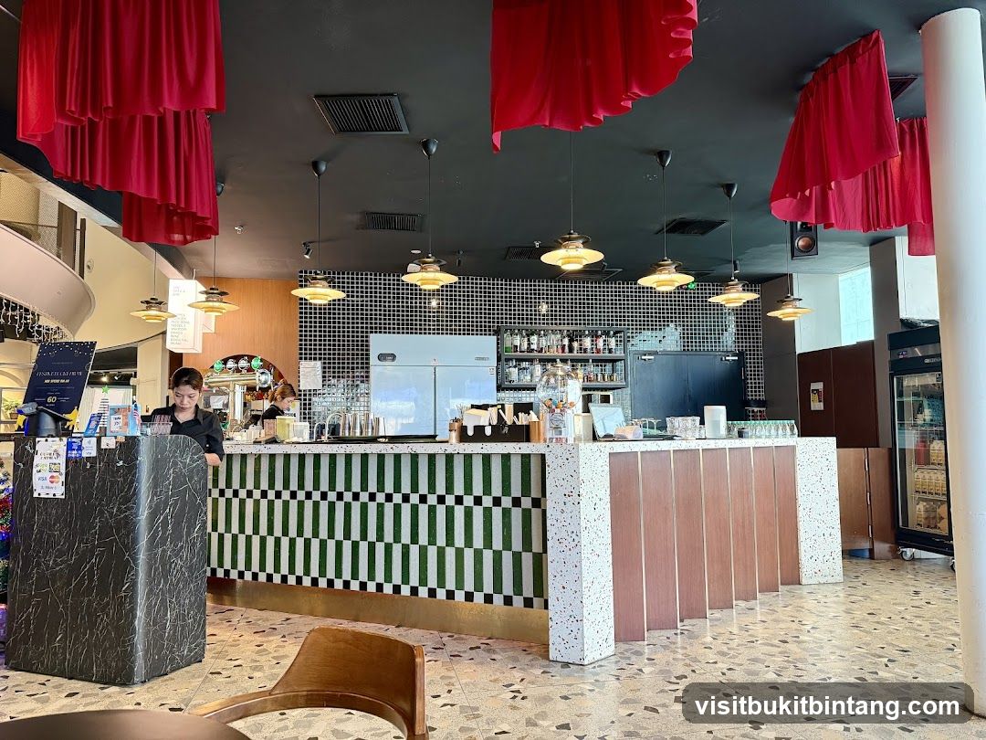 Cafe Interior with Baristas