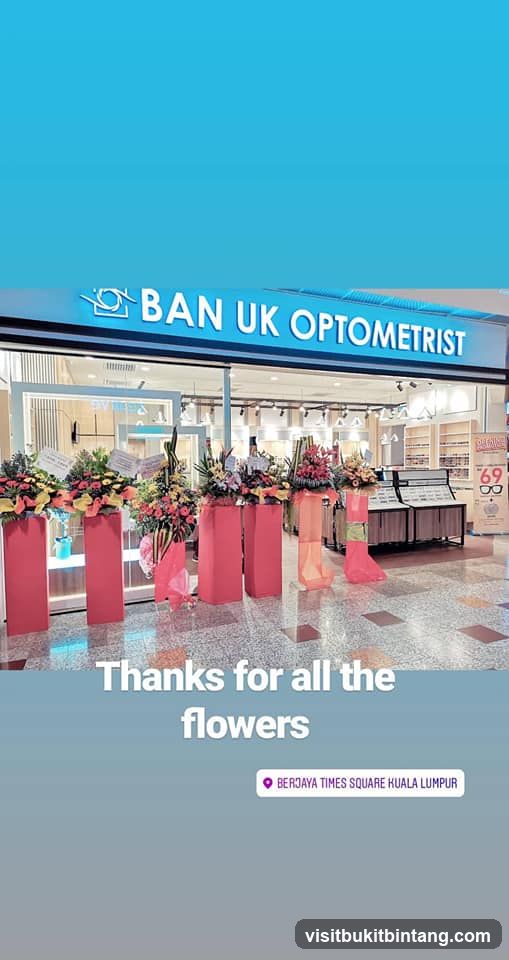 Ban UK Optometrist - Berjaya Times Square