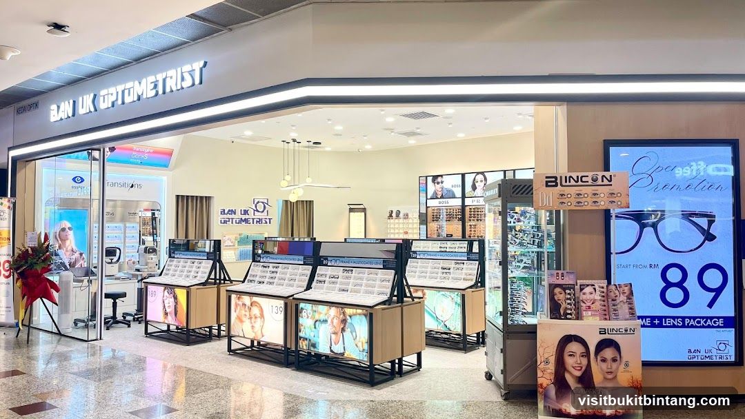 Ban UK Optometrist - Berjaya Times Square