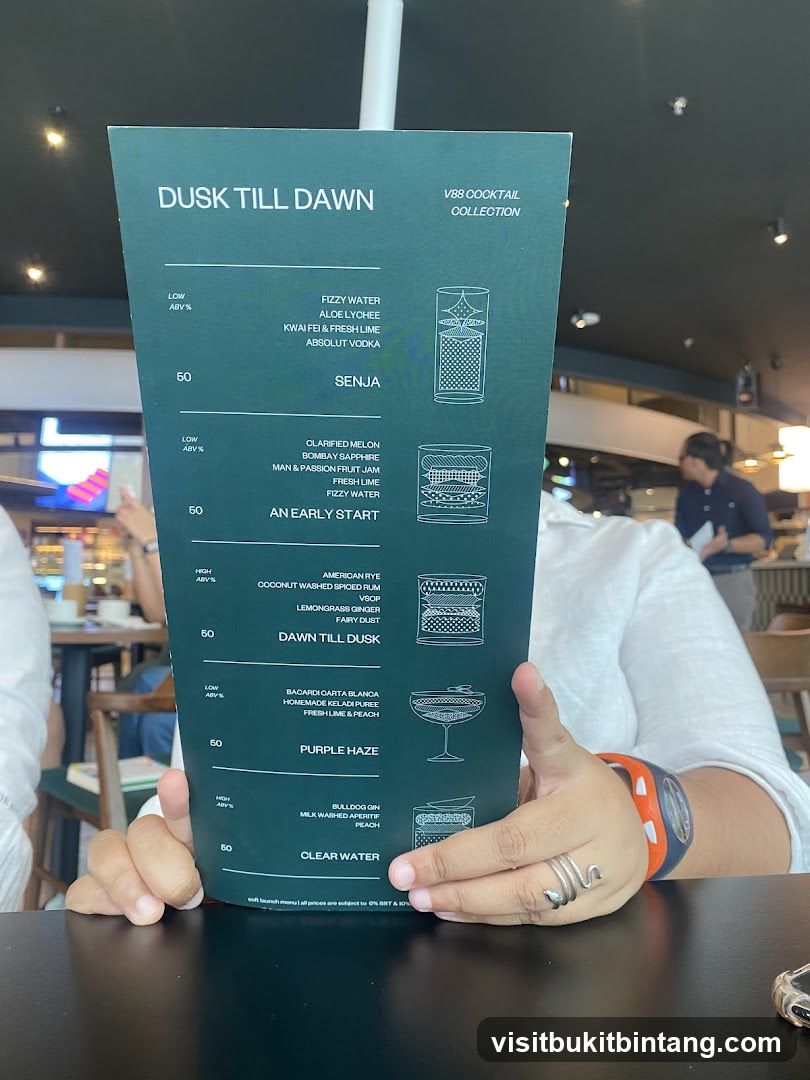 DUSK TILL DAWN V88 COCKTAIL COLLECTION