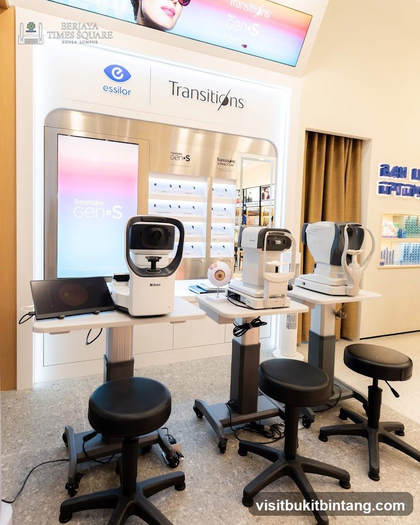 Optometry Equipment Display
