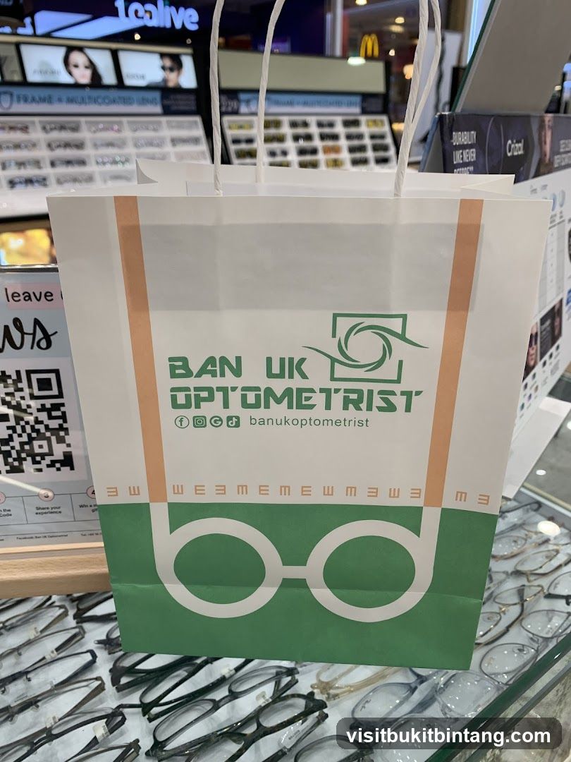 Optometrist Shopping Bag