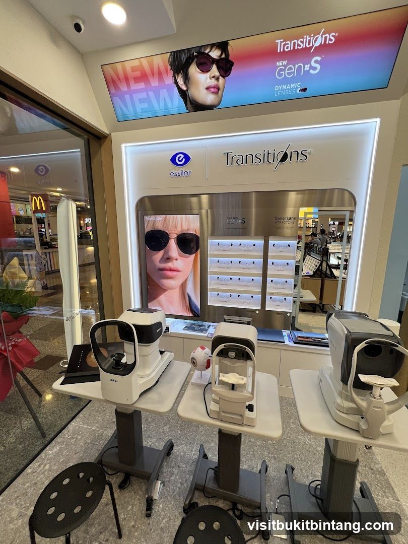 Eye Care Equipment Display