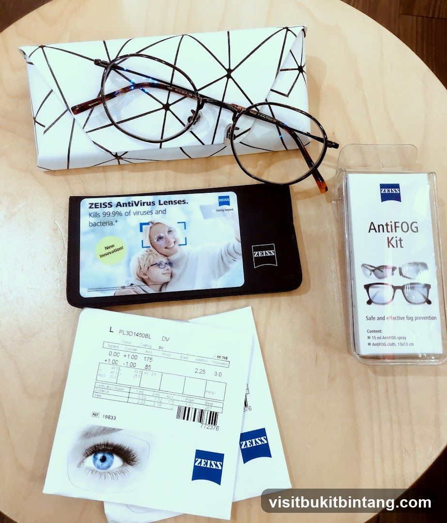 Eyeglass accessories