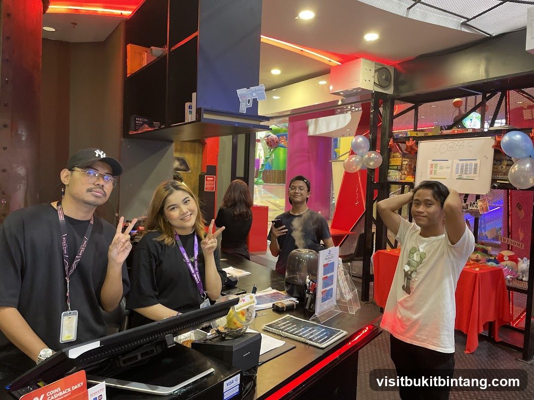 Staff at Counter