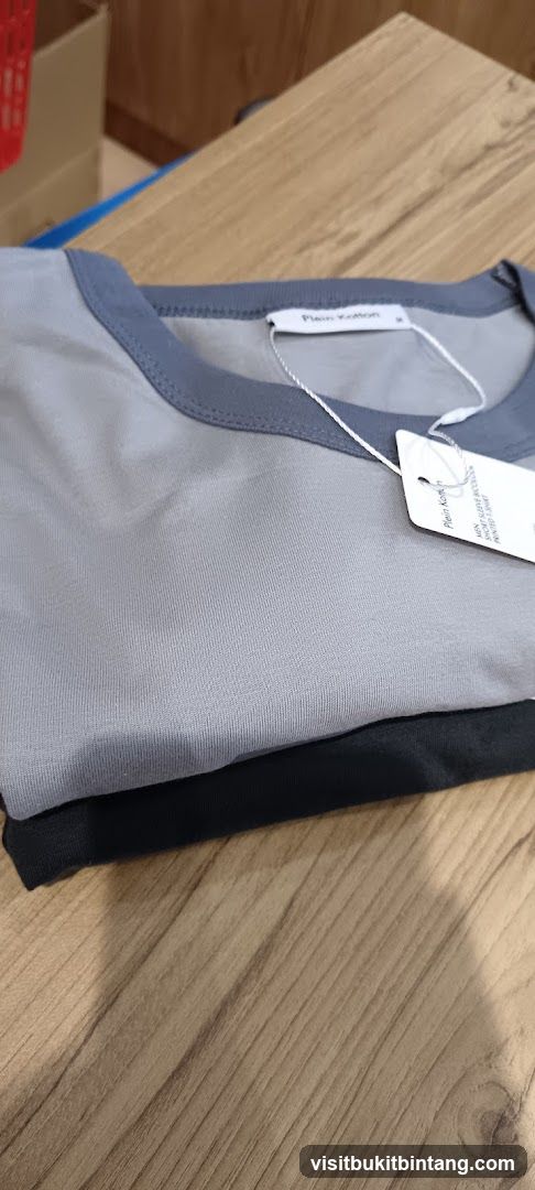 Two folded t-shirts