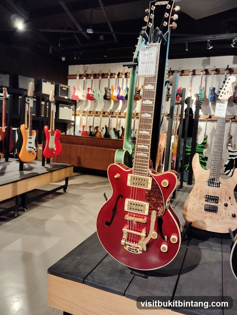 Guitars on Display