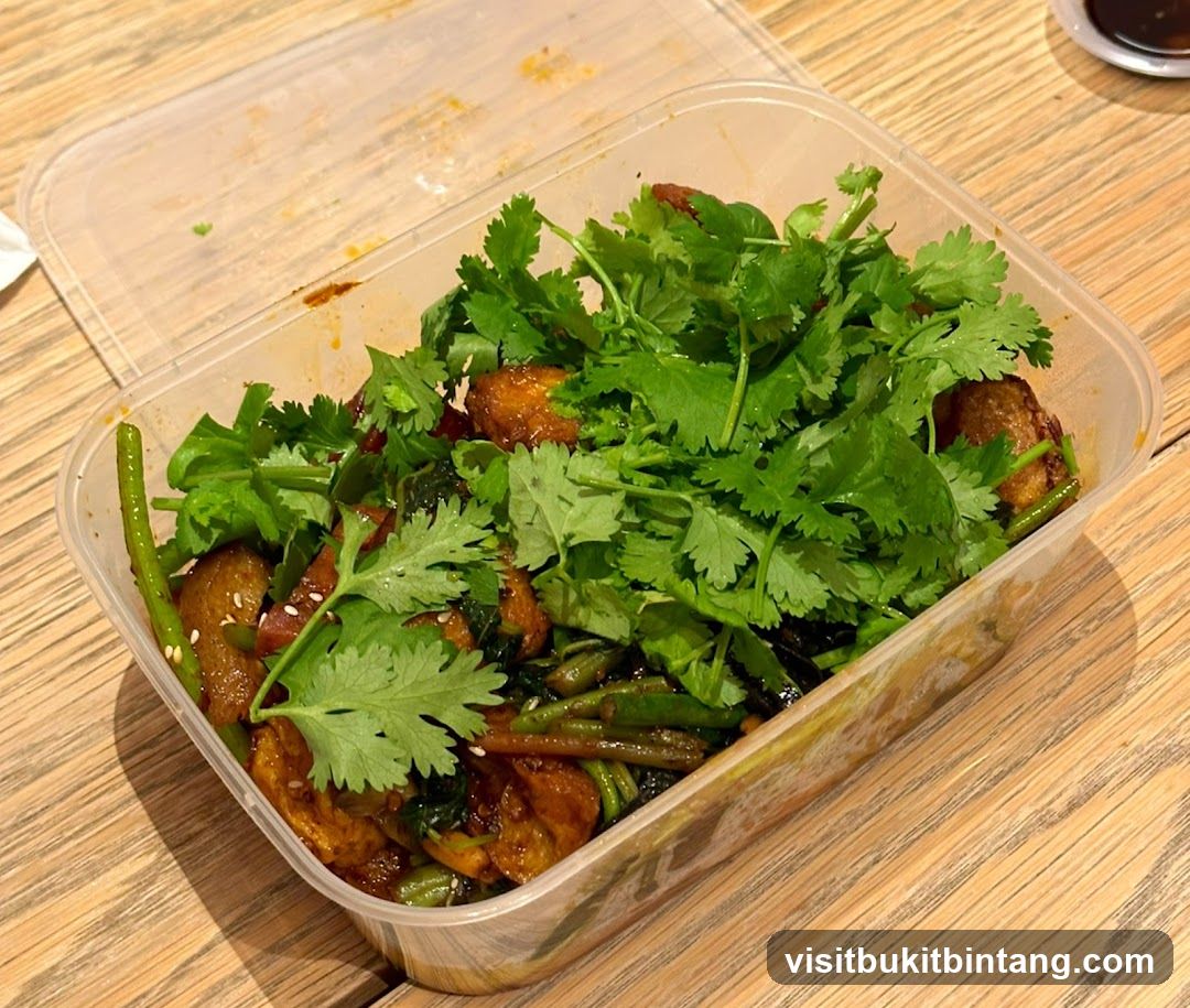 Takeout Container of Food