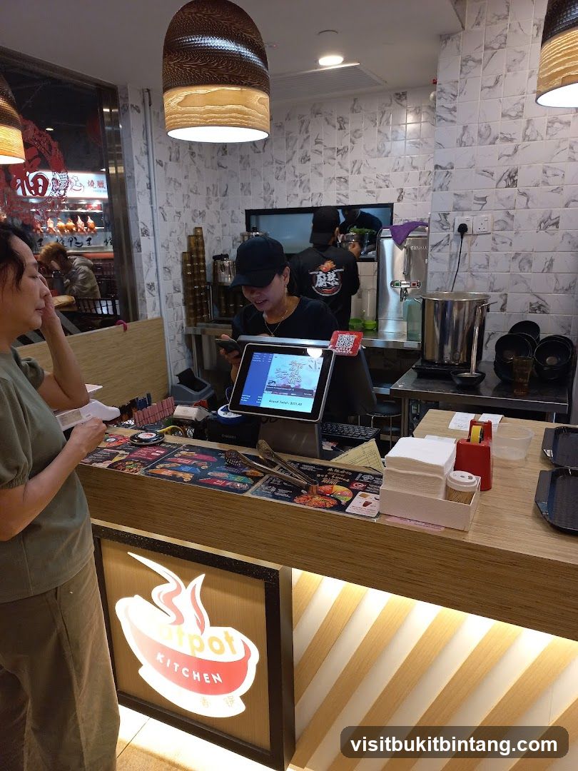 Counter at Hotpot Kitchen