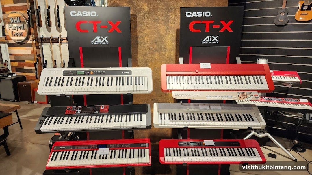 Casio Keyboards Display
