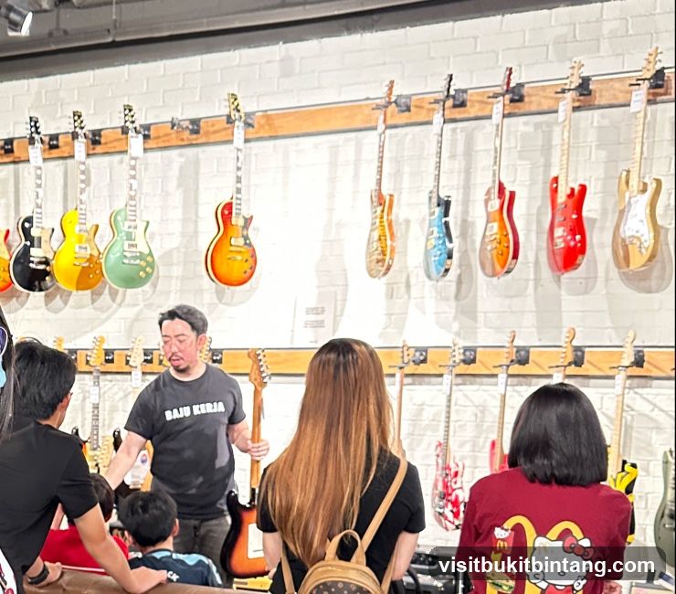 Guitar Store Display