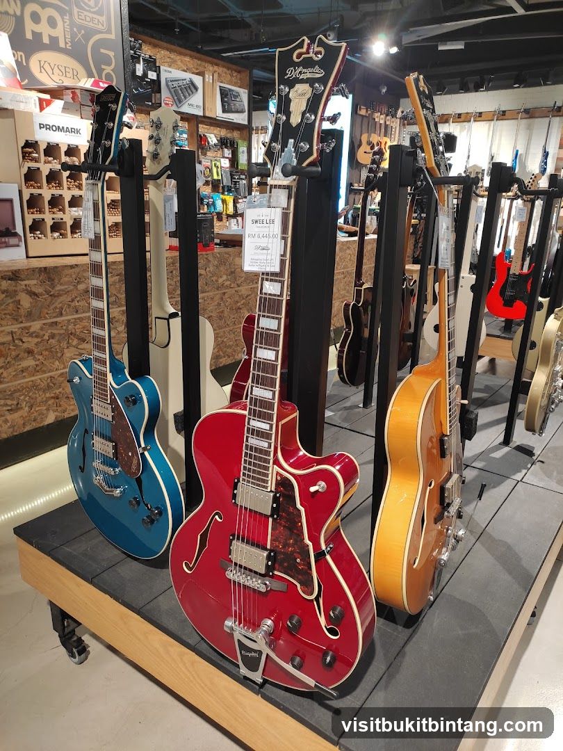 Guitars on Display