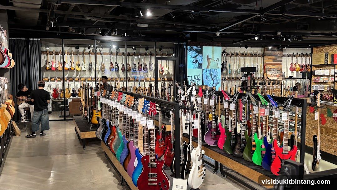 Guitar Store Interior