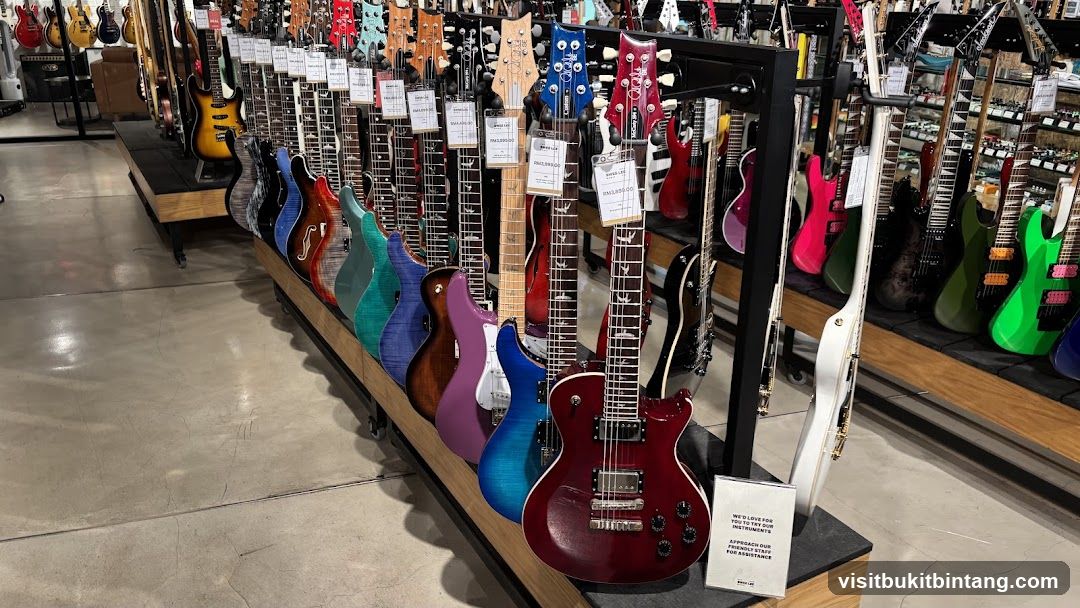 Guitars on Display