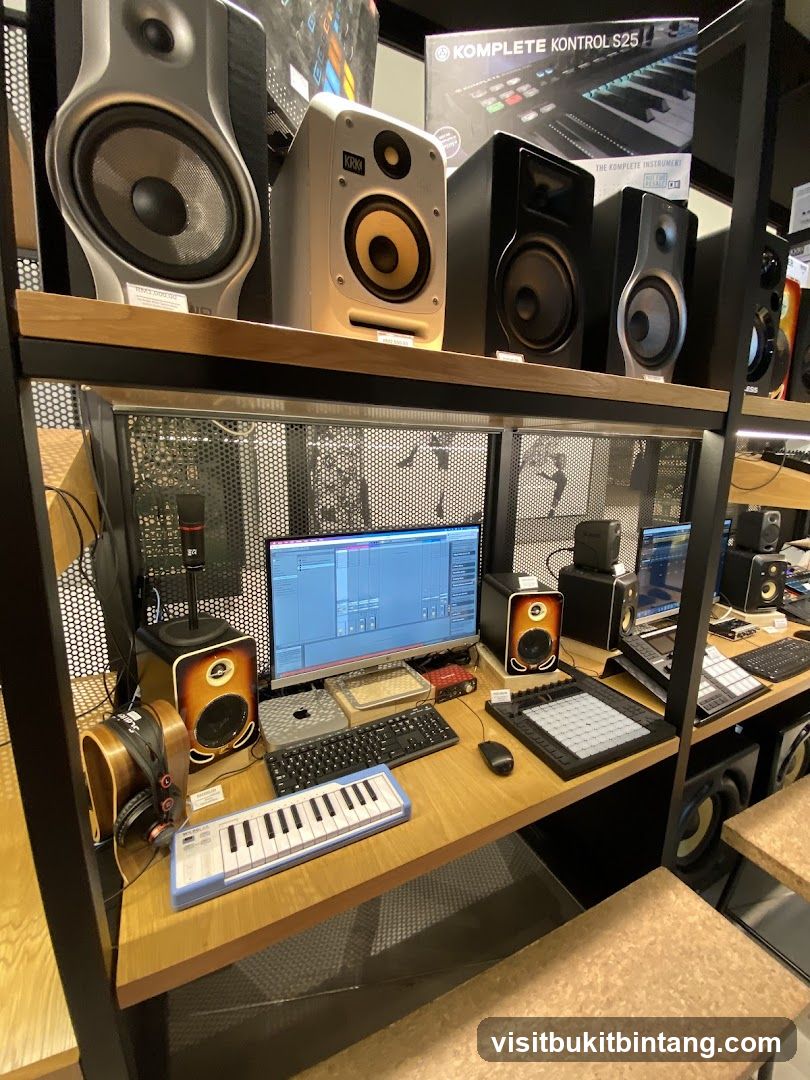 Audio Equipment Display