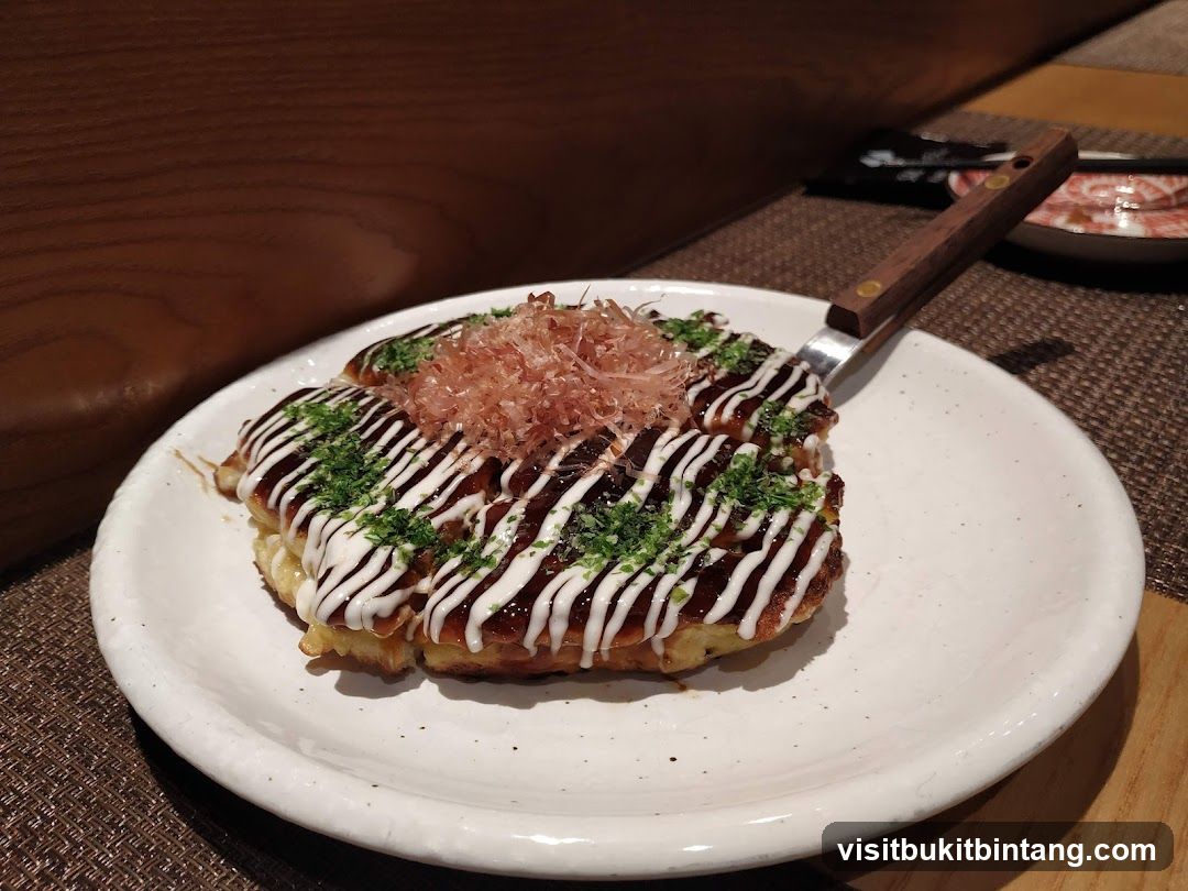 Okonomiyaki on a Plate